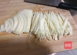 醋溜土豆丝盖饭的做法图解2