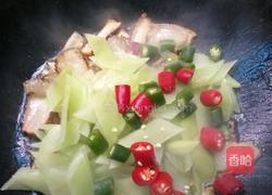 莴笋炒腊肉的做法图解7
