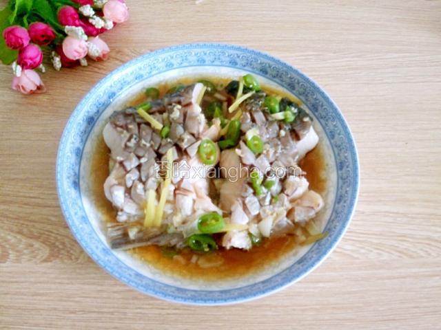 蒸好了，来张成品照。