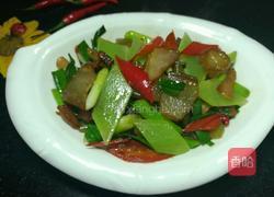 莴笋炒腊肉的做法图解9