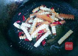 西芹炒香干的做法图解4