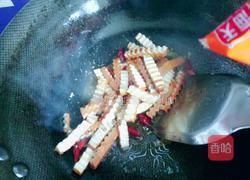 西芹炒香干的做法图解5