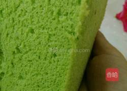 菠菜戚风蛋糕的做法图解22