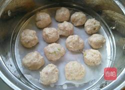  蒸鱼肉丸的做法图解8
