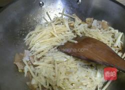 香炒冬笋的做法图解12