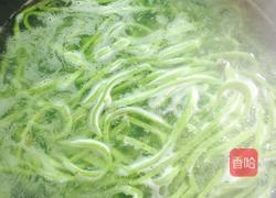 菠菜臊子干拌面的做法图解3