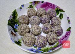 紫薯糯米麻圆的做法图解8