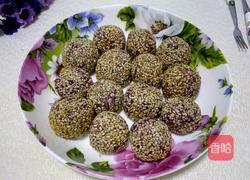 紫薯糯米麻圆的做法图解11