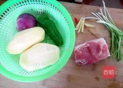 土豆肉片的做法图解1
