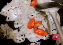 清炒藕片的做法图解4