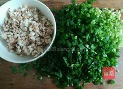 饺子皮韭菜肉饼的做法图解4