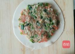 饺子皮韭菜肉饼的做法图解7
