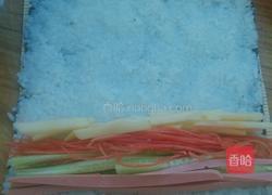 火腿寿司的做法图解2