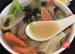 三鲜抄手（馄饨）的做法图解7