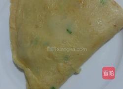 葱花鸡蛋薄饼的做法图解5