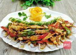 爆炒蛏子的做法图解10