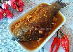 酱焖鲫鱼的做法图解10