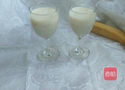 香蕉奶昔的做法图解4