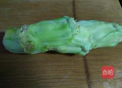 素炒芥菜头的做法图解1