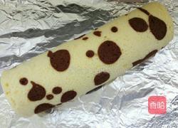奶牛花蛋糕卷的做法图解20