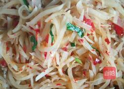 炒白萝卜的做法图解6