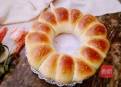 淡奶油豆沙面包的做法图解12