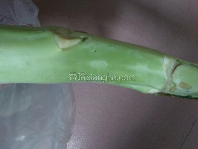 准备一根菜头