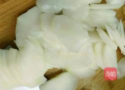 素炒菜头的做法图解2