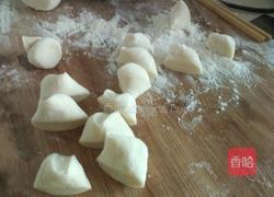 小白菜猪肉水饺的做法图解5