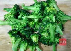 团团圆圆一一西蓝花抱蛋的做法图解3