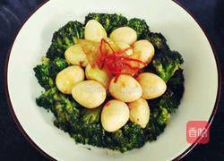 团团圆圆一一西蓝花抱蛋的做法图解10