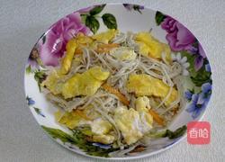 金针菇炒鸡蛋的做法图解12