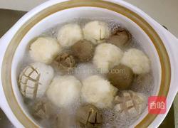 芥菜丸子汤的做法图解4