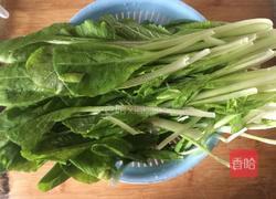 小白菜猪肉饺子的做法图解1