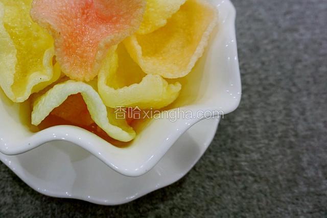 一道充满回忆的炸虾片就做好了！