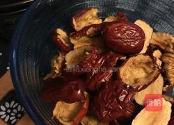 红枣核桃发糕的做法图解1