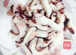 爆炒香辣章鱼足的做法图解4