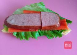 红肠芝士三明治的做法图解7