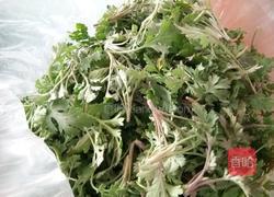 香煎菊花芽的做法图解1