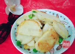 青椒炒馍的做法图解5