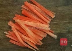 香芹炒肉丝的做法图解2