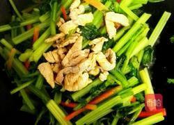香芹炒肉丝的做法图解8