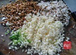 荠菜馅春卷的做法图解2