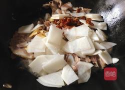 萝卜炖牛筋肉的做法图解7