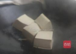 瘦肉炒豆腐的做法图解3