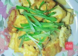 煎鸡蛋豆腐的做法图解6