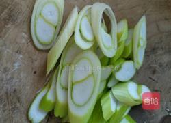 葱爆羊肉的做法图解3