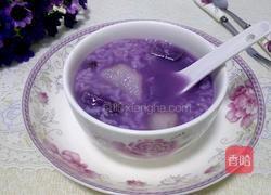 紫薯糯米山药粥的做法图解8