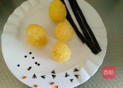 年夜饭~小鸡饭团的做法图解7