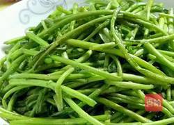 清炒芦蒿的做法图解4
